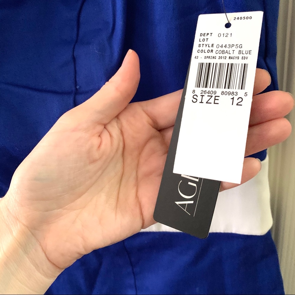 NEW AGB Blue Dress - Picture 5 of 6
